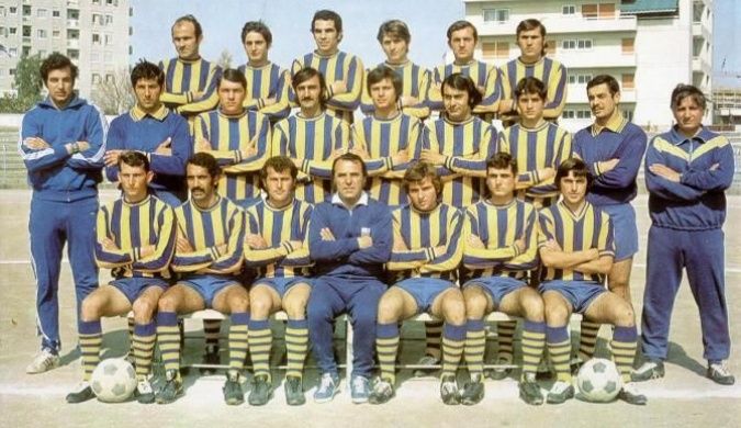 Η ποσδοφαιρική ομάδα του ΑΠΟΕΛ το 1973