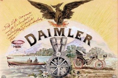 Το έμβλημα της εταιρείας Ντάιμλερ (1897)