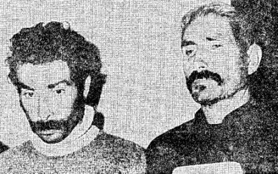 Οι δύο Τούρκοι ναύτες που πιάστηκαν και οδηγήθηκαν στις φυλακές του Ναυπλίου