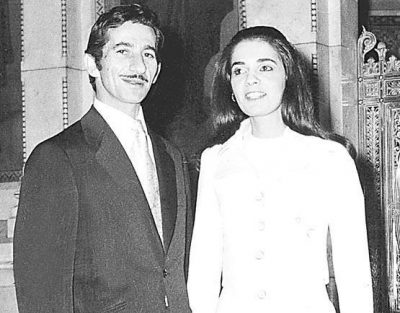 Ο Τάσσος Παπαδόπουλος με τη σύζυγό του Φωτεινή Μιχαηλίδου 